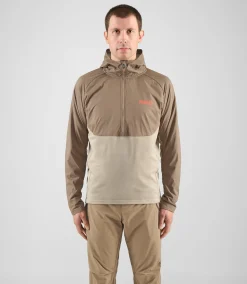 Trail Hooded Anorak Beige