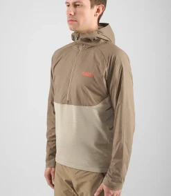 Trail Hooded Anorak Beige