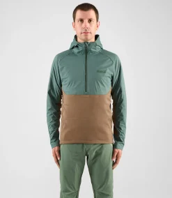 Trail Hooded Anorak Brown