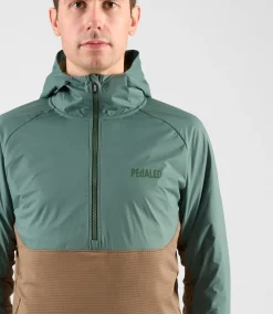 Trail Hooded Anorak Brown