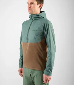 Trail Hooded Anorak Brown