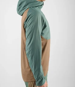 Trail Hooded Anorak Brown