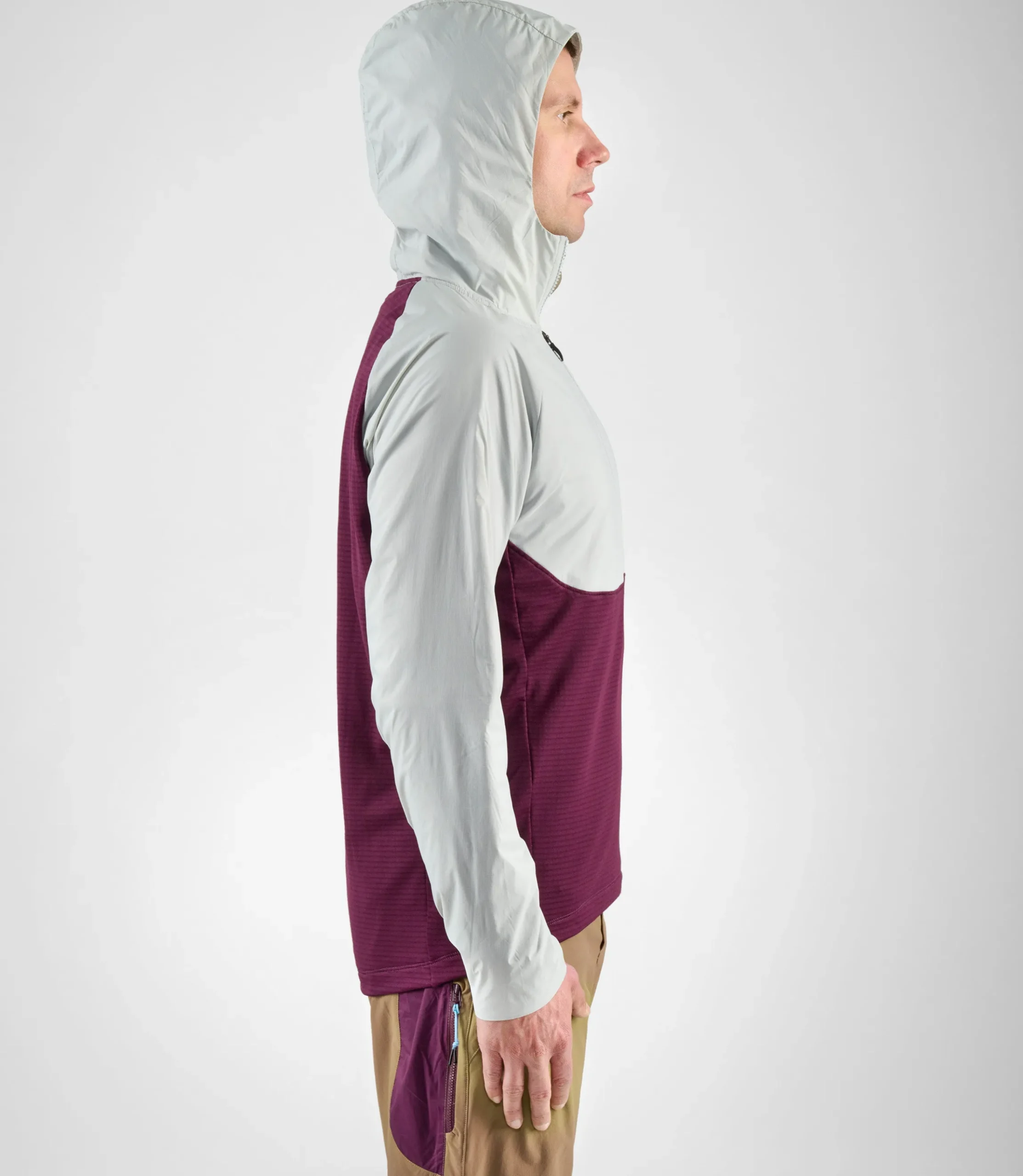 Trail Hooded Anorak Purple