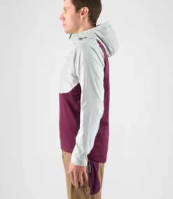 Trail Hooded Anorak Purple
