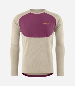 Trail Power Dry® Longsleeve Tee Beige