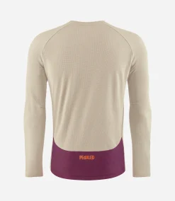 Trail Power Dry® Longsleeve Tee Beige