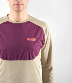 Trail Power Dry® Longsleeve Tee Beige