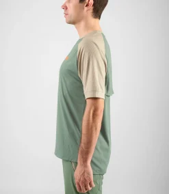 Trail Power Dry® Tee Olive Green
