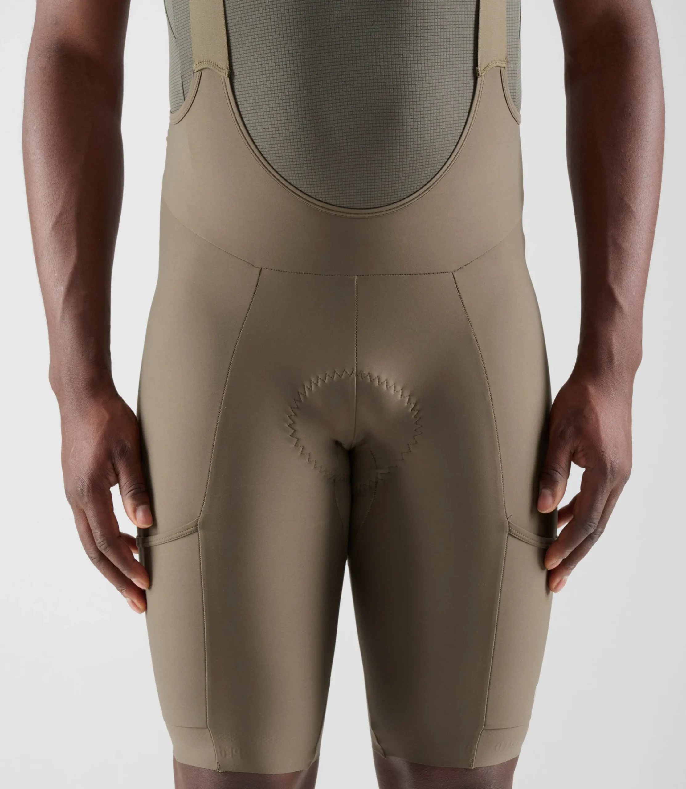 Training Bib Shorts Military Green