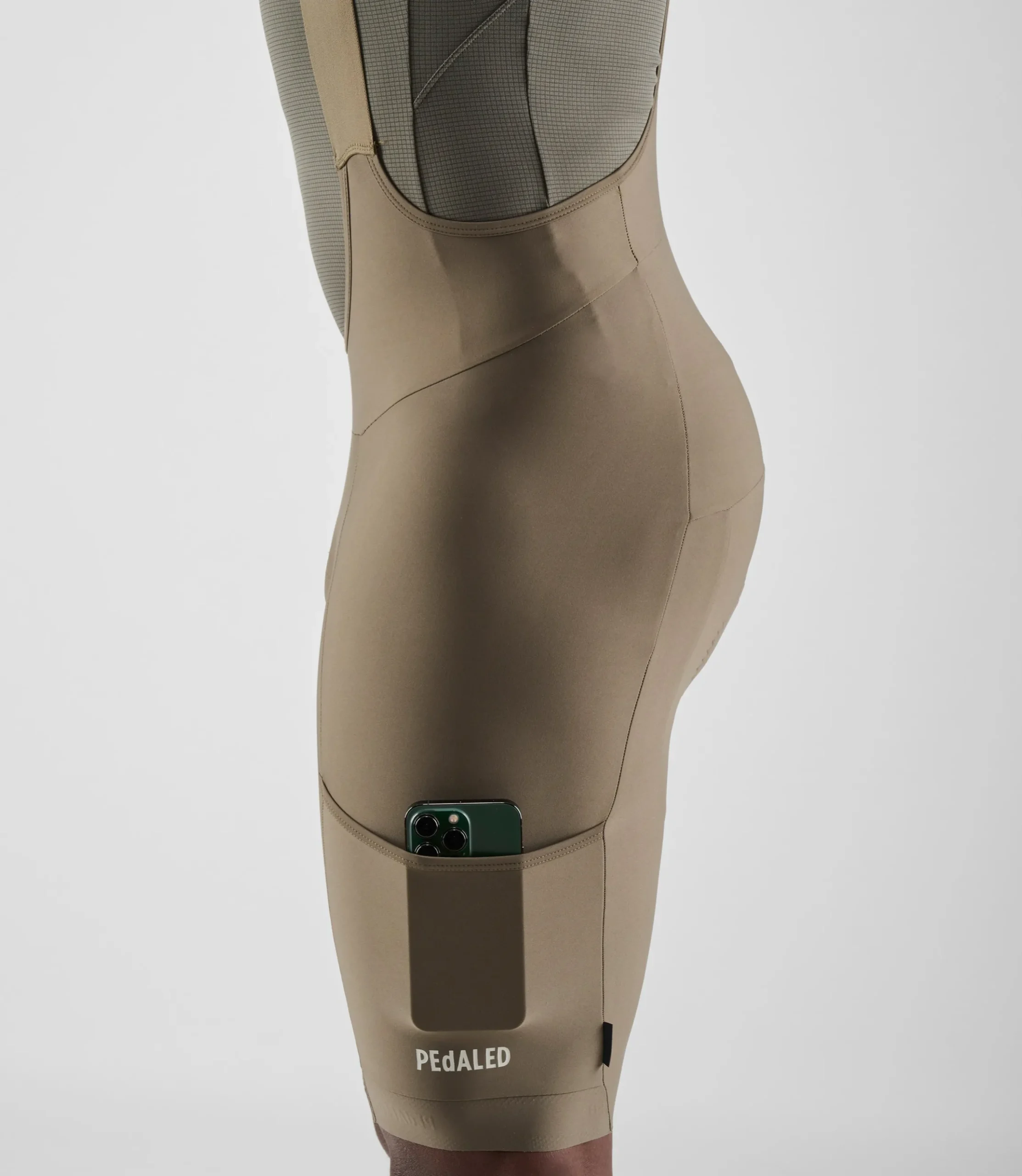 Training Bib Shorts Military Green