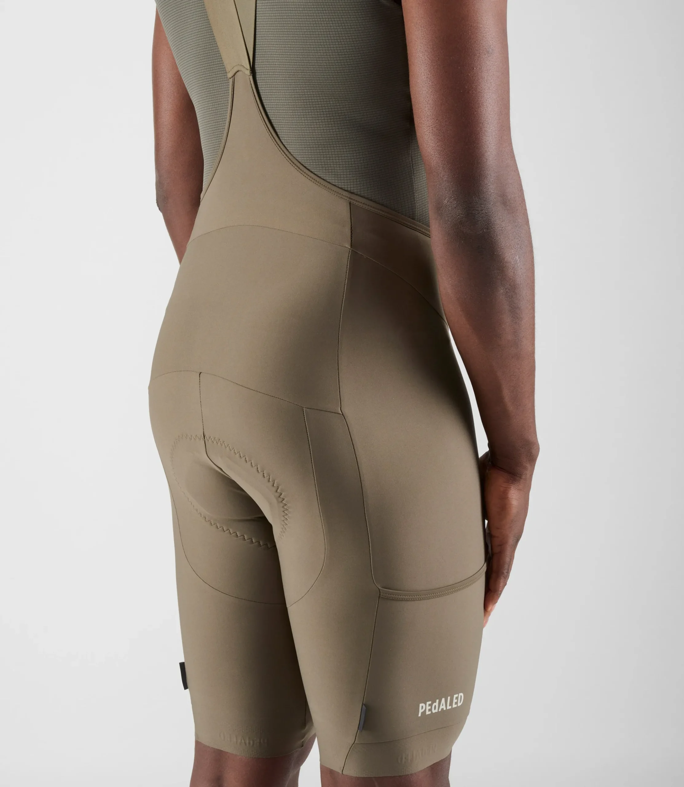 Training Bib Shorts Military Green