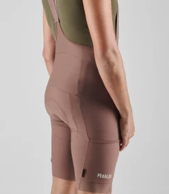 Training Bib Shorts Raisin Purple
