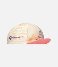 Trans Pyrenees Race Cycling Cap Off White
