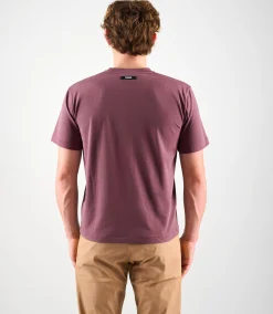 T-shirt Burgundy