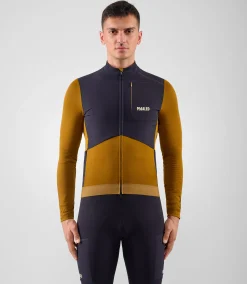 Windblock Merino Jersey Mustard