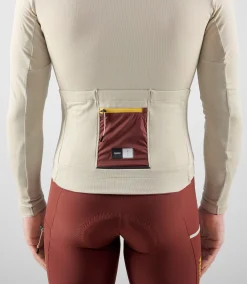 Windblock Merino Jersey Off White