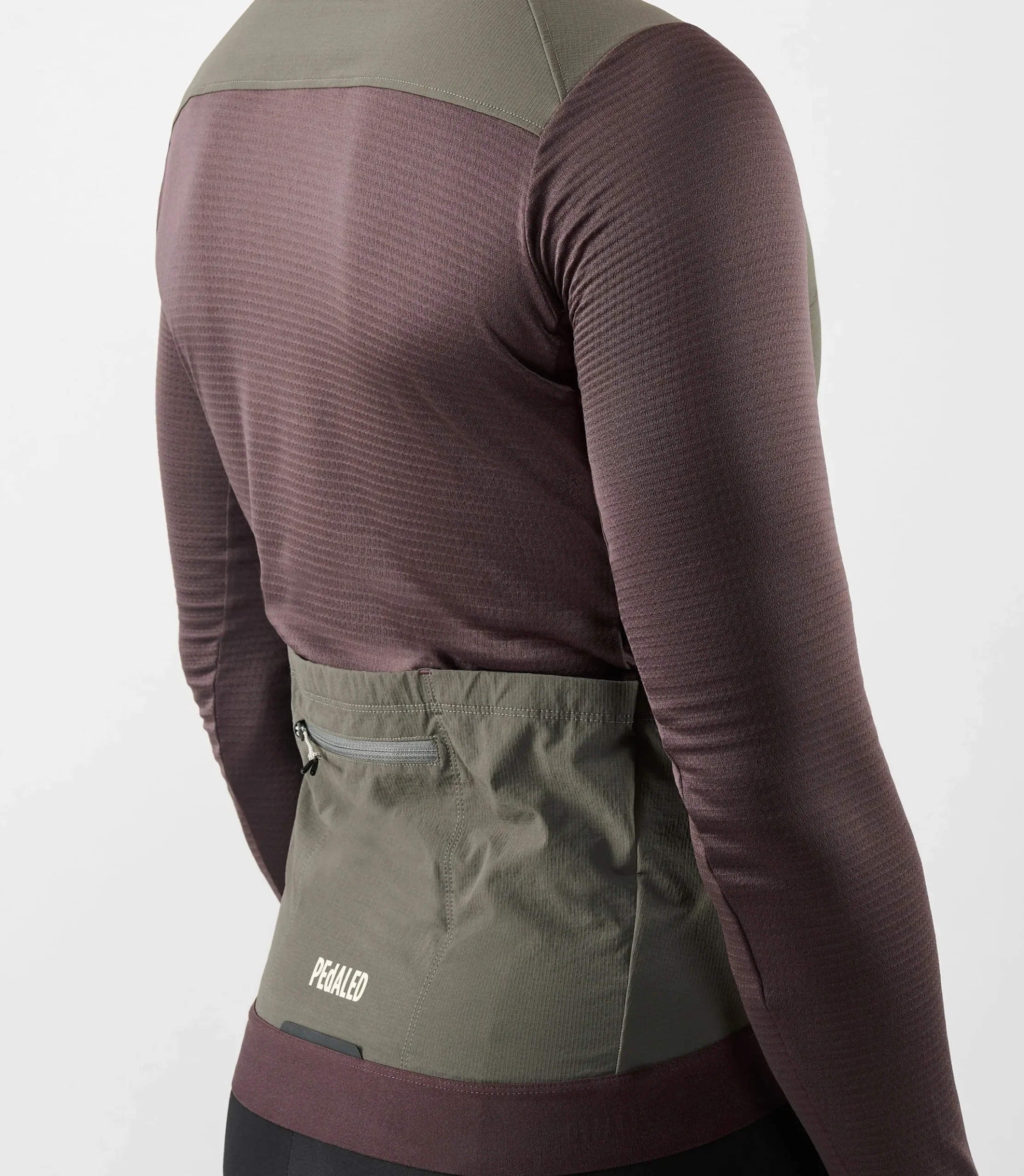 Windblock Merino Jersey Raisin Purple