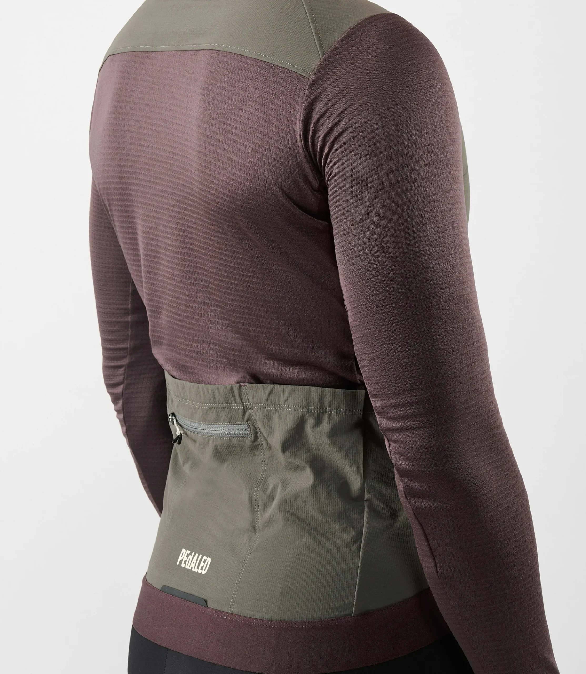 Windblock Merino Jersey Raisin Purple