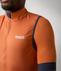 Windproof Vest Bombay Brown