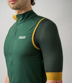 Windproof Vest Dark Green