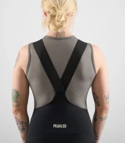 Women's Base Layer Sleeveless Grey