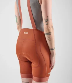 Women's Bib Shorts Orange