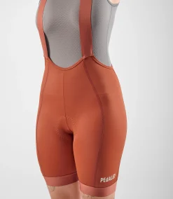 Women's Bib Shorts Orange
