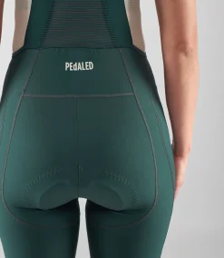Women's Bib Shorts Teal