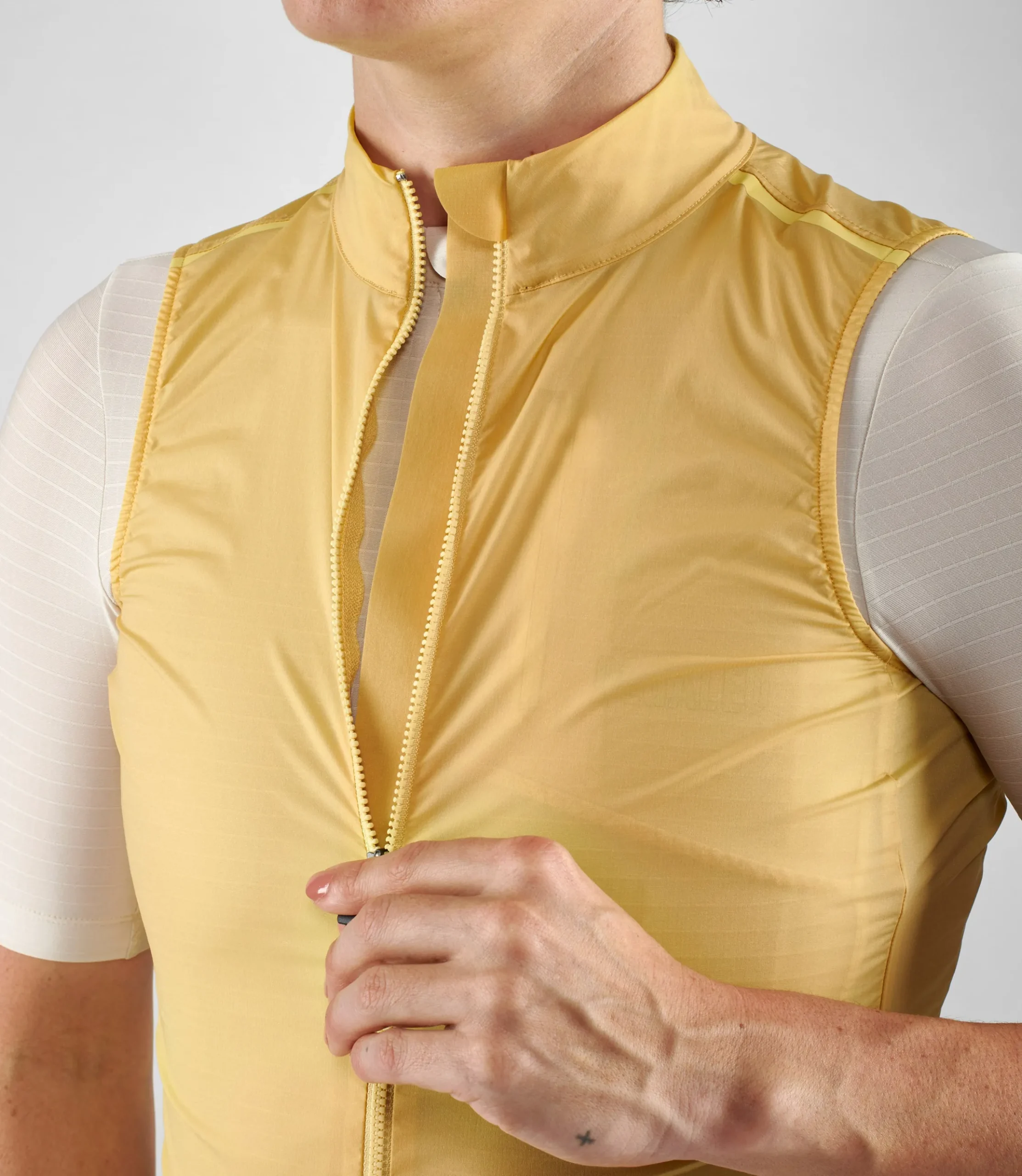 Women's High Visibility Vest Light Yellow