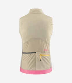 Women's Insulated Vest Light Green