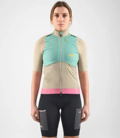 Women's Insulated Vest Light Green