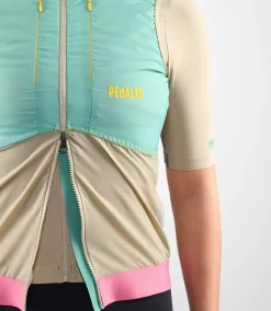 Women's Insulated Vest Light Green