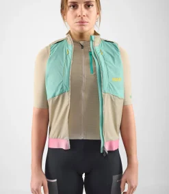 Women's Insulated Vest Light Green