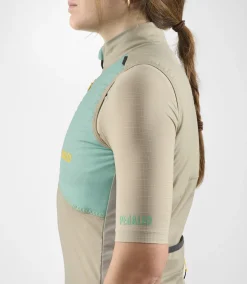 Women's Insulated Vest Light Green