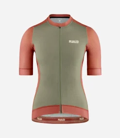 Women's Jersey Brick Red