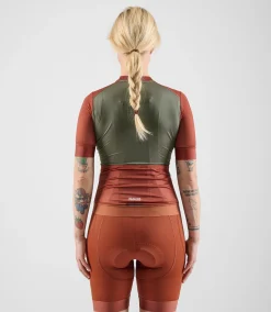 Women's Jersey Brick Red