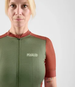 Women's Jersey Brick Red