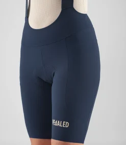 Women's Lightweight Bib Shorts Dark Navy