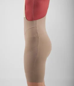 Women's Lightweight Bib Shorts Brown