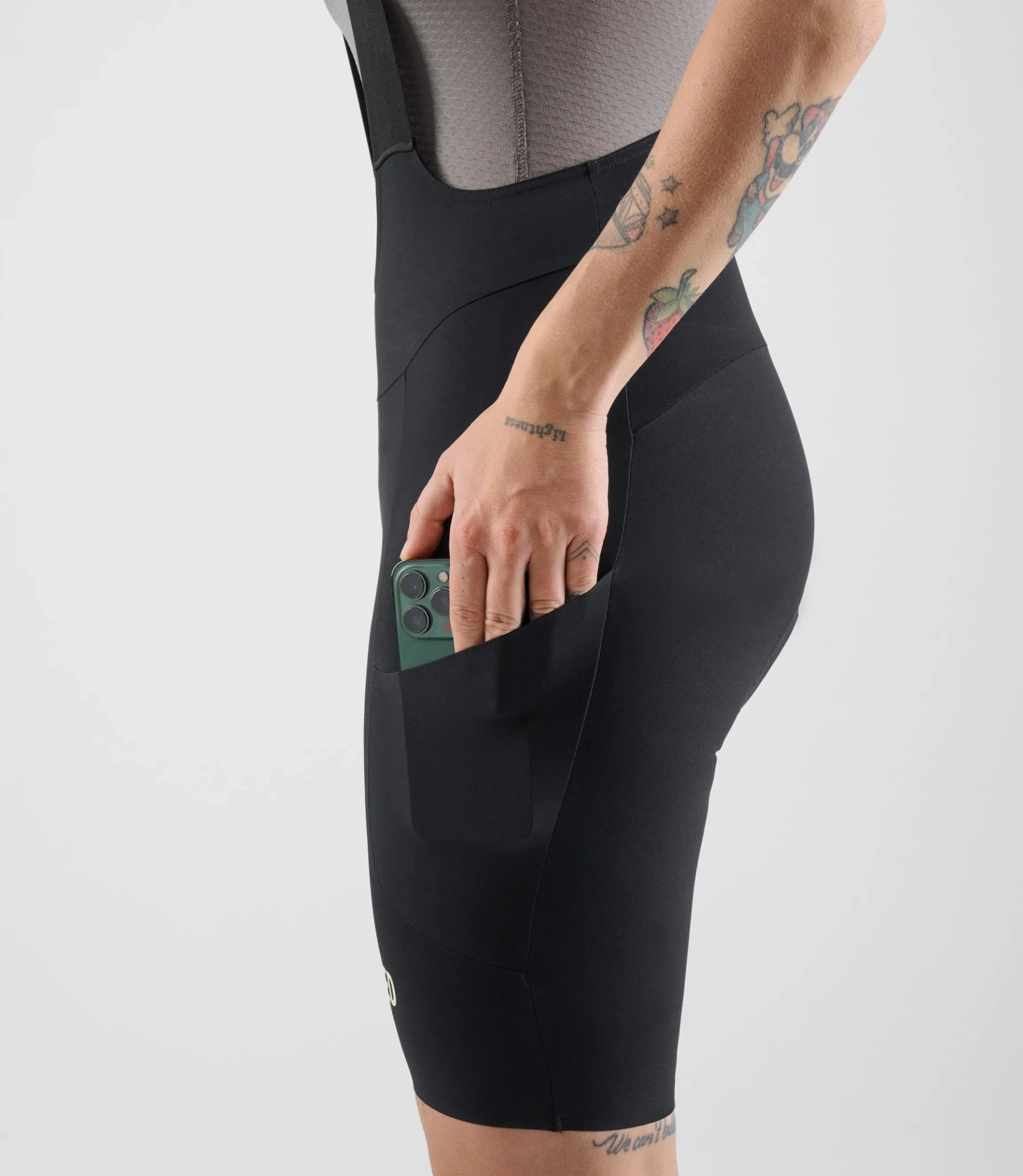Women's Lightweight Bib Shorts Black