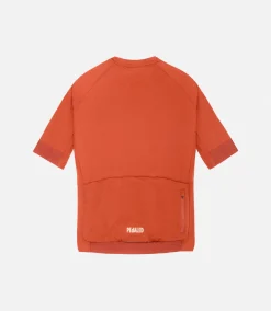Women's Lightweight Jersey Brick Red