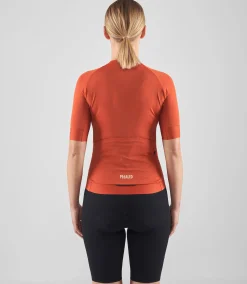 Women's Lightweight Jersey Brick Red