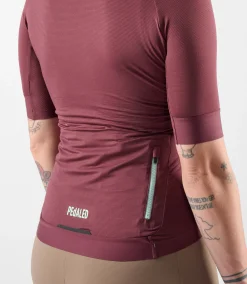 Women's Lightweight Jersey Burgundy