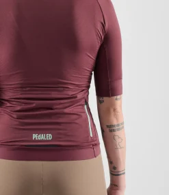Women's Lightweight Jersey Burgundy