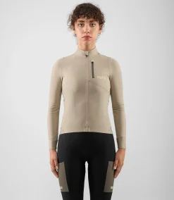 Women's Long Sleeve Jersey Beige