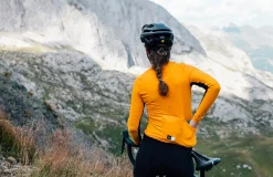 Women's Long Sleeve Jersey Dark Cheddar