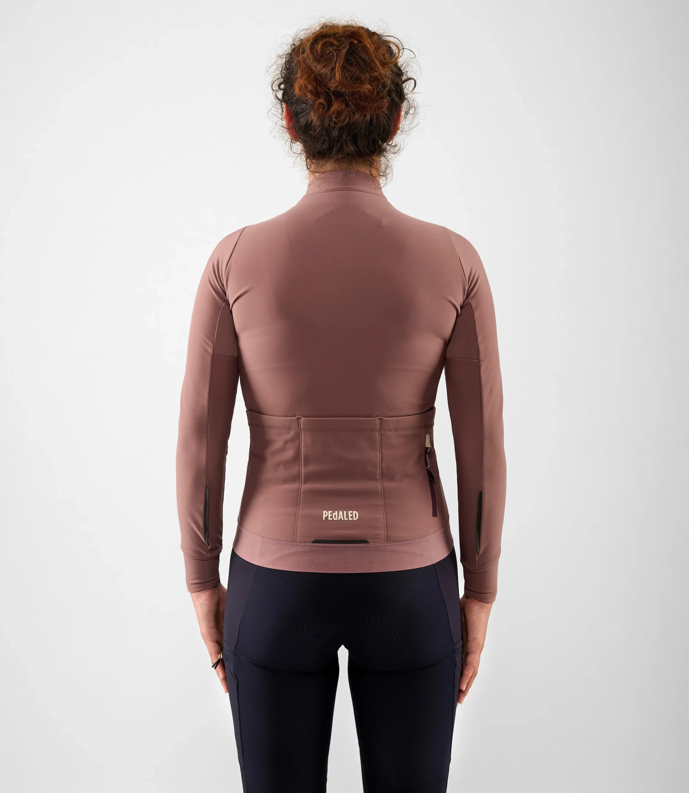 Women's Long Sleeve Jersey Dark Rose