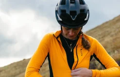 Women's Long Sleeve Jersey Dark Cheddar