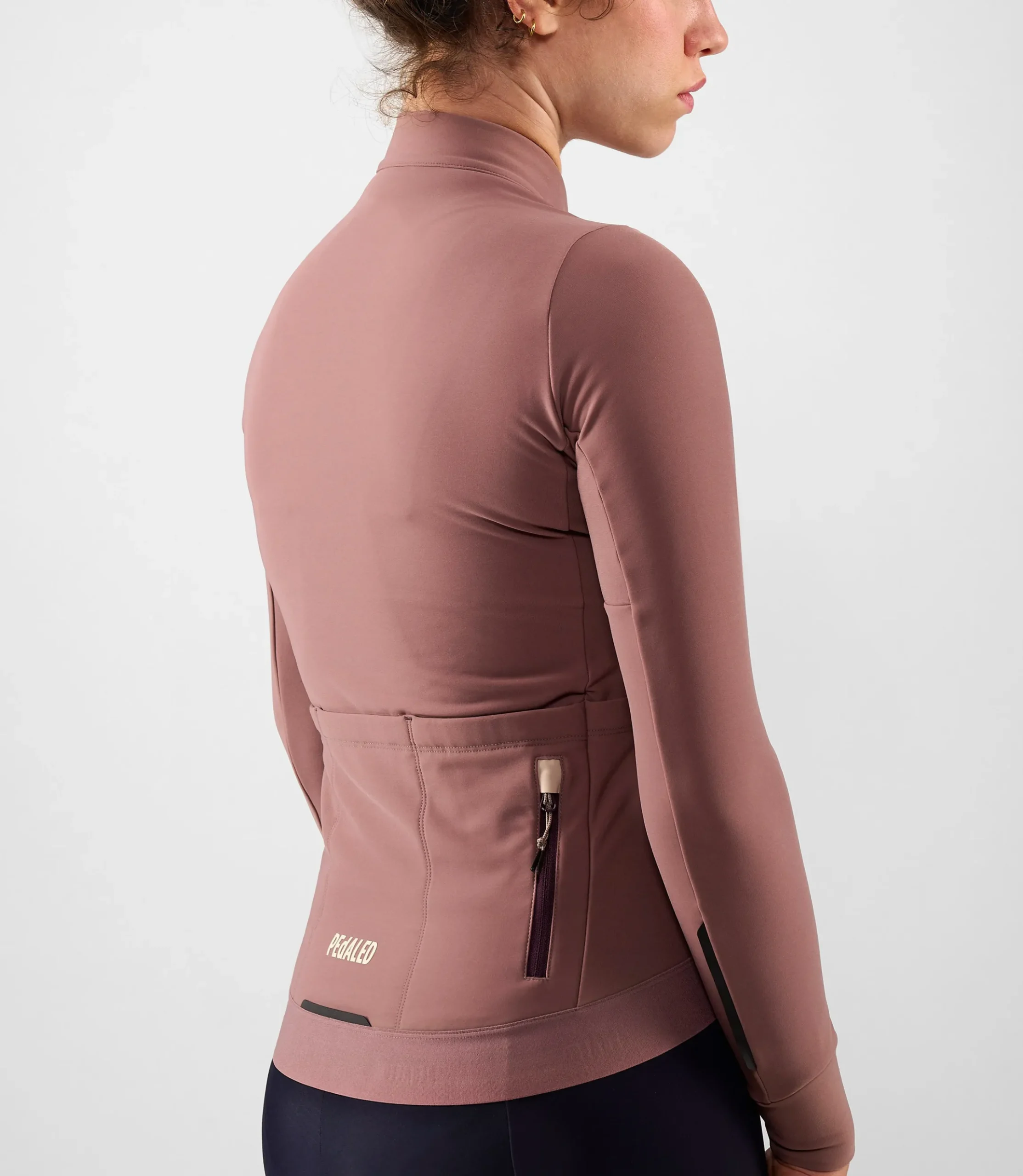 Women's Long Sleeve Jersey Dark Rose