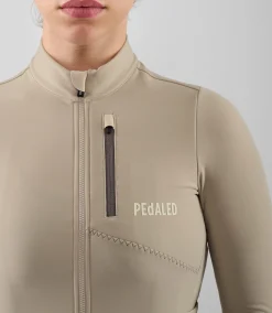 Women's Long Sleeve Jersey Beige